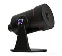 Tmboryuu Lámpara de proyección sedante con enfoque modificable y 28 sonidos reconfortantes para un dormitorio tranquilo y brillante vista del cielo, lámpara de proyección para dormir