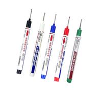 Tmboryuu Marcadores permanentes de escritura con barriles de cómodos y antideslizantes, perfectos para artistas, ingenieros, usan marcadores permanentes de agua de resistencia con fórmulas y de
