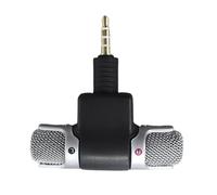 Tmboryuu Micrófono estereofónico direccional para Dispositivos móviles de Sonido de computadora sensibilidad de 38dB Pastilla de teléfono con Punta Dividida de construcción Delgada