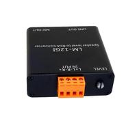 Tmboryuu Niveles Altavoces Señales a Bajos Niveles Adaptadores para Mezcladoras y Tarjetas de Sonido Amplificadores de Potencia Aisladores de Bucle de Tierra Atenuador
