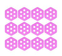 Tmboryuu Paquete de 12 Tablas de Surf, Cubierta de Surf Hexagonal, Accesorios Antideslizantes, Seguridad Avanzada, Accesorios para Deportes acuáticos, paletas hexagonales, Almohadilla para Cubierta