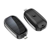 Tmboryuu Photovoltaic Power Institution - Pequeña funda de poliestireno permanente para carga de crisis de múltiples dispositivos USB, dispositivo solar para teléfono