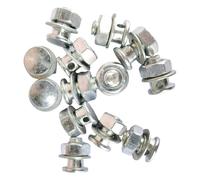 Tmboryuu Regulador permanente de cable de freno de ciclo de acero con tornillo de bloqueo para una desaceleración segura y abrazadera de cables de freno de ciclo permanente