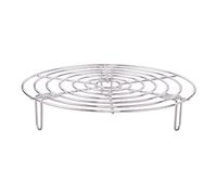 Tmboryuu Rejilla para vaporera de Acero Inoxidable, Multiusos, 28CM | Rejilla de de acero inoxidable para cocinar, levantar alimentos en, olla a presión multiusos