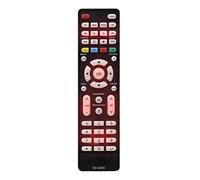 Tmboryuu Remoto de televisores Equipado con funcionalidad retroiluminada Reemplazo Color Negro Configuraciones fáciles Apto para Toda la Familia