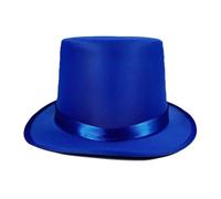 Tmboryuu Sombrero de ceremonia popular para fiestas de cosplay, todos los magos a juego, artistas de escenario, federas, eventos formales para adultos, accesorio de moda para actuaciones en escenario