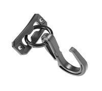 Tmboryuu Sujetadores de gancho de mezcla permanente, cuerda de doble extremo, fijación contra plan de influencia, almacenamiento de carga, cajones de tracción, sacos de agua, juego de tornillos de