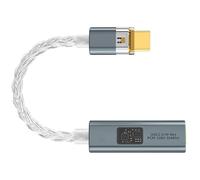 Tmboryuu Tarjeta de Sonido Externa Avanzada Tipo C con tecnología de Doble Chip Que Ofrece de Estudio para música y transmisión Tarjeta de Sonido USB C de fidelidad