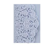 Tmboryuu Tarjetas de invitación huecas multiusos, 50 Uds, para compromiso, cumpleaños, ocasión, tarjetas de visita