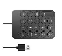 Tmboryuu Teclado numérico mecánico de 19 cables, teclado numérico USB, adecuado para finanzas, negocios, laptop, laptop, teclado numérico, teclado numérico, teclado USB, teclado portátil, diseño