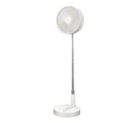 Tmboryuu Ventilador de pie portátil con batería recargable arriba/abajo, ajustable, USB, ventilador de escritorio para dormitorio, oficina, dormitorio