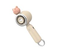 Tmboryuu Ventilador portátil de mano de 1200 mAh, rociador de agua recargable, pequeño ventilador de mano para viajes, hogar, oficina, camping, al aire libre