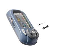 Tmboryuu Volantes educativos, simulador de conducción de Juguete, Juego de de Carreras simulado, para niños pequeños, niñas, Juego Interactivo de dirección Musical
