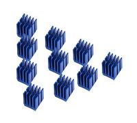 TMC2210 Stepper Driver- 10pcs / set Aluminio Controlador de motor paso a paso Disipador de calor Enfriador de aletas Enfriador, Impresora 3D TMC2210 Controlador de motor paso a paso para impresora 3D