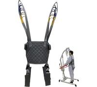 Tmendy Arnés Elevación Paciente Cuerpo Completo, Grúa De Paciente, Eslinga De Elevación con Accesorios De Bucle,Estar De Pie para Entrenamiento De Apoyo para Caminar M