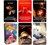 Tmenreiy ¿Qué es el té? Relationships Oracle Cards, Love and Life Oracle Deck, Oracle Cards Deck para principiantes, interpretando nuestras relaciones profesionales y de vida