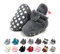 TMEOG Zapatos Bebe Invierno, Botitas Bebé Recién Nacidos Niña Niño Botas Zapatos Calientes Botines Primeros Pasos Invierno 0-18 Mes