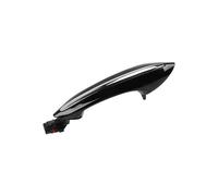 TMERIC Tirador puerta exterior Para BMW Para 5 6 7 Series Para F02 Para F10 Para F06 Para F07 Manija Puerta Acceso Cómoda Exterior Coche 61319313924 Manija Puerta Exterior (Size : Black Rear Left)