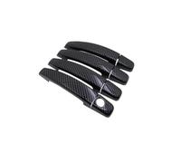 TMERIC Tirador puerta exterior Para Chevrolet S 10 3 Para MK3 2012 2013 2014 2015 2016 2017 2018 2019 2020 Cubierta Manija Puerta Exterior Fibra Carbono Embellecedora Manija Puerta Exterior