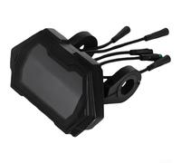 TMF13 Panel de visualización de scooter eléctrico, medidor de instrumentos ABS impermeable para KUKIRIN G2-Master 48V-72V, negro, 13,4 cm