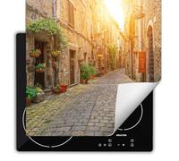 TMK ArtDeko Cubre Vitrocerámica - Protector Vitroceramica Induccion 60x52 cm - Tapa Vitroceramica - Protector de Vitroceramica - Callejón de la Ciudad