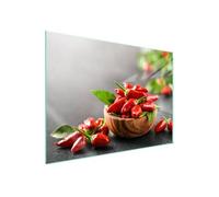 TMK ArtDeko Placa protectora de vitrocerámica 70 x 52 cm 1 pieza cocina eléctrica universal para inducción protección contra salpicaduras tabla de cortar de vidrio templado, Chile