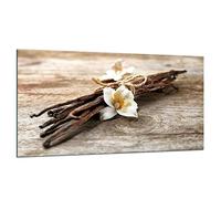 TMK ArtDeko - Placa Protectora Vitrocerámica 1 Pieza 90x52 cm - Cubre Placa de Inducción de Cristal Templado 4 mm - Tabla de Cocina de Vidrio Multifuncional y Protector Antisalpicaduras