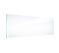 TMK ArtDeko - Placa Protectora Vitrocerámica 1 Pieza 90x52 cm - Cubre Placa de Inducción de Cristal Templado 4 mm - Tabla de Cocina de Vidrio Multifuncional y Protector Antisalpicaduras