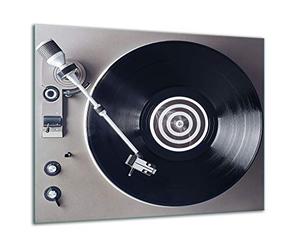 TMK - Placa protectora de vitrocerámica 60 x 52 cm 1 pieza cocina eléctrica universal para inducción protección contra salpicaduras tabla de cortar de vidrio templado como decoración, vinilo