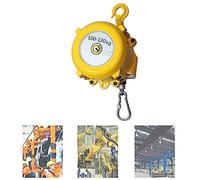 TMKDNNKG Balanceador de Resorte retráctil con Cable de Acero de 1,5 m y Gancho - Balanceador de Herramientas Ajustable para Taller (100-120 kg)