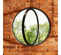 TMKDNNKG Ventanas para cobertizos, Redondas, giratorias 360°, Tipo Ojo de Buey con Vidrio Templado, correderas con manija para baño, Cocina, Dormitorio, Sala de Estar, Ventanas ventiladas Decorativas