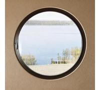 TMKDNNKG Ventanas Redondas para cobertizo, Ventana giratoria de 360°, Ventana de Ojo de Buey con Vidrio Templado, Ventana corrediza con manija para baño, Cocina, Dormitorio, Sala de Estar, Ventanas v