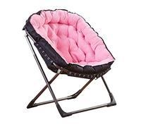 TMMLIJIPL Renovation House Tumbonas plegables silla de luna acolchada sillas de camping al aire libre taburetes de ocio plegable portátil | silla de pesca (Color: 1)