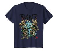 TMNT Adolescentes Mutantes Ninja Tortugas Comic Acción Clásica Pose Camiseta