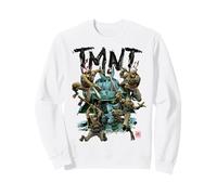 TMNT Adolescentes Mutantes Ninja Tortugas Comic Acción Clásica Pose Sudadera