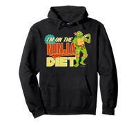 TMNT Adolescentes Mutantes Ninja Tortugas Pizza Geeks Dieta Clásico Sudadera con Capucha