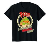 TMNT Adolescentes Mutantes Ninja Turtles Pizza Amor Geeks Clásico Camiseta