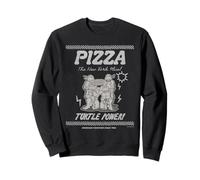 TMNT Classic Retro Megamix Pizza NY Tortugas Ninja 80s Foodie Sudadera