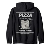TMNT Classic Retro Megamix Pizza NY Tortugas Ninja 80s Foodie Sudadera con Capucha