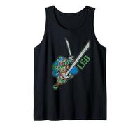 TMNT Classic Retro Megamix Shadow Ninja Turtles Leo Urban Camiseta sin Mangas