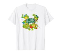 TMNT Heroes en una Pose de Half Shell Turtle Power Team de los 80 Camiseta