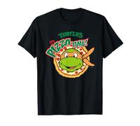 TMNT Heroes Half Shell Michelangelo Pizza Time Pose Tortugas Camiseta