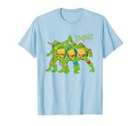 TMNT Heroes Half Shell Team Retro, clásico de los 80, Turtle Power Camiseta