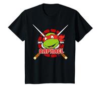 TMNT Las Tortugas Ninja Mutantes Adolescentes Raphael 80s Pose Clásico Camiseta