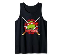 TMNT Las Tortugas Ninja Mutantes Adolescentes Raphael 80s Pose Clásico Camiseta sin Mangas