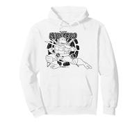 TMNT Leonardo Lead Ninja Hero Plantilla Graffiti Pose Classic Sudadera con Capucha