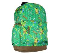 TMNT Mochila Nickelodeon Teenage Mutant Ninja Turtles Mayhem Character Kids School Bookbag 40.6 cm, Azul, Talla única, Classic