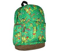TMNT Mochila Nickelodeon Teenage Mutant Ninja Turtles Mayhem Character Kids School Bookbag, Rojo -, Talla única, Classic