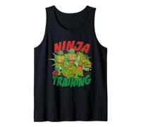 TMNT Ninja En Entrenamiento Tiro Grupo Camiseta sin Mangas