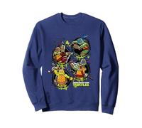 TMNT Ninja Turtles Sewer Todos los Personajes Sudadera